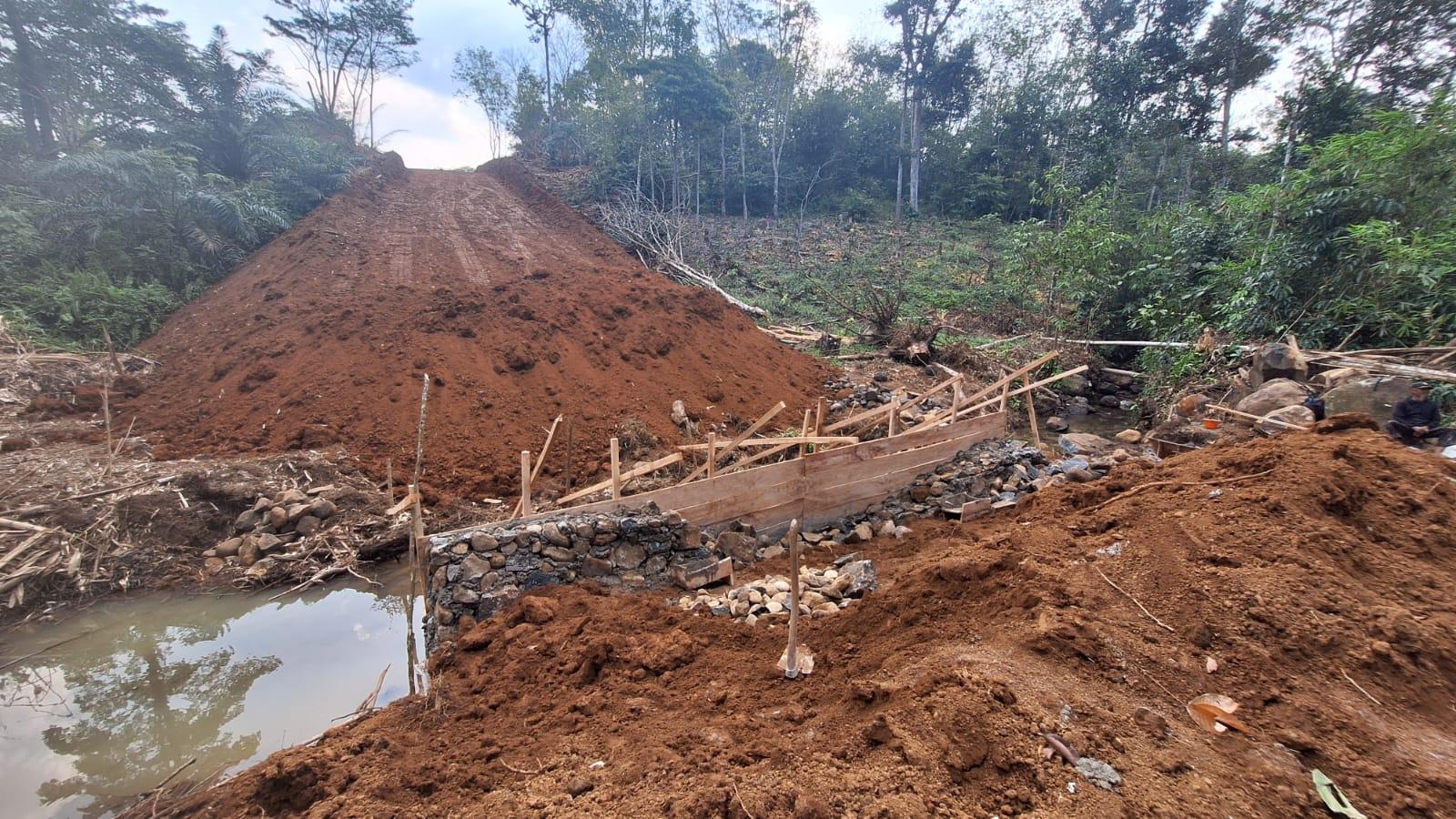 Progress Pembangunan Fisik TMMD Kodim 0409/Rejang Lebong Usai Satu Pekan Berjalan