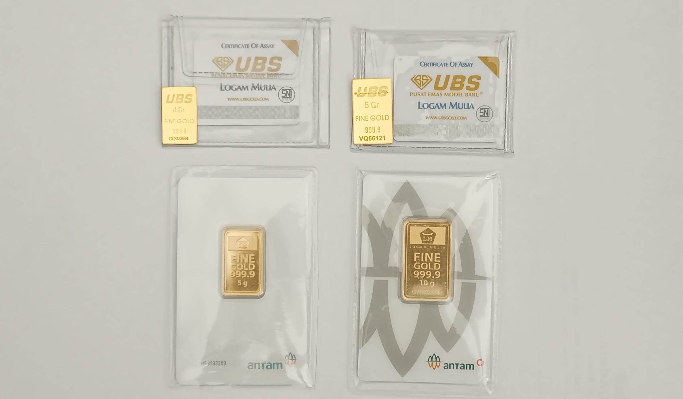 Update Harga Emas di Bengkulu Hari Ini, Berikut Daftar Harga Emas Antam dan UBS 0,5 Gram - 1 Kg