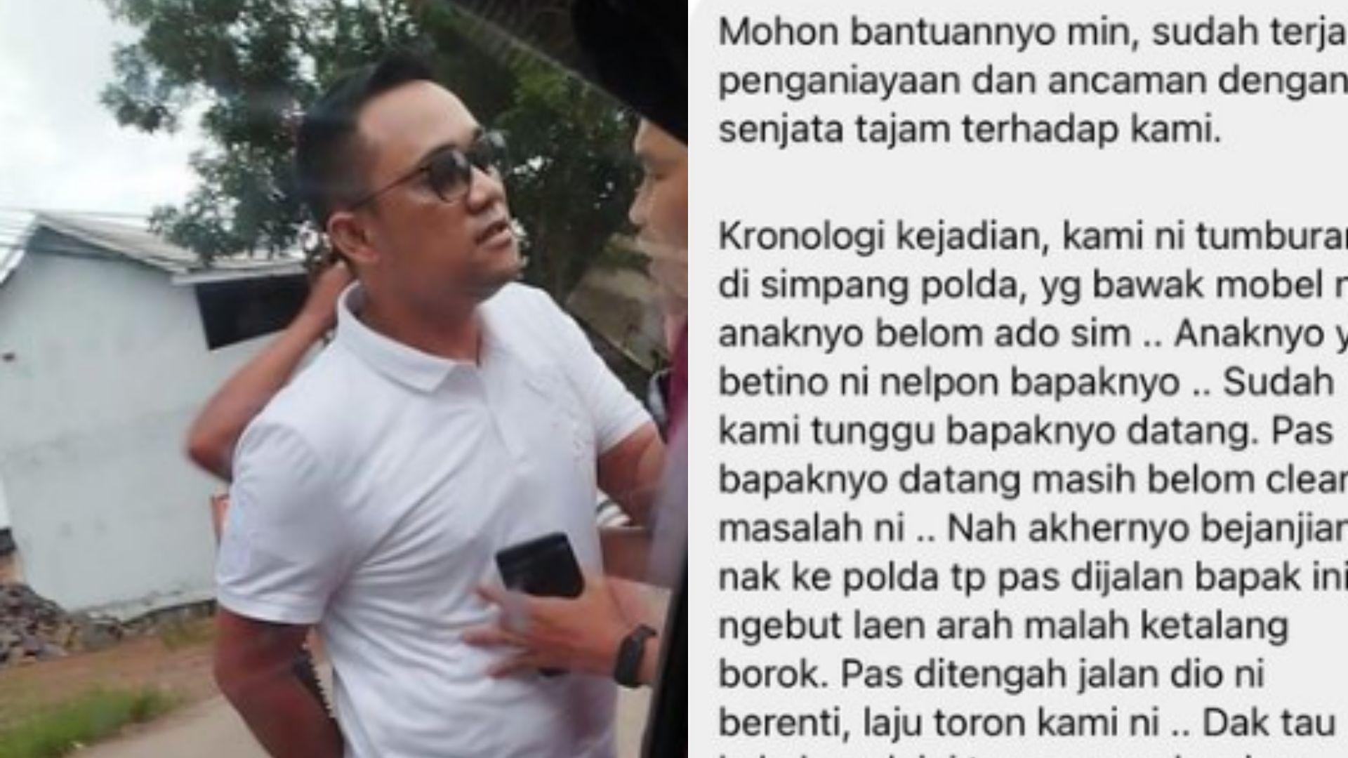 Viral-Aksi-Arogan-Pria-di-Palembang-Ancam-Pengendara-Mobil-Pakai-Sajam-Ngaku-Banyak-Keluarga-Polisi.jpg