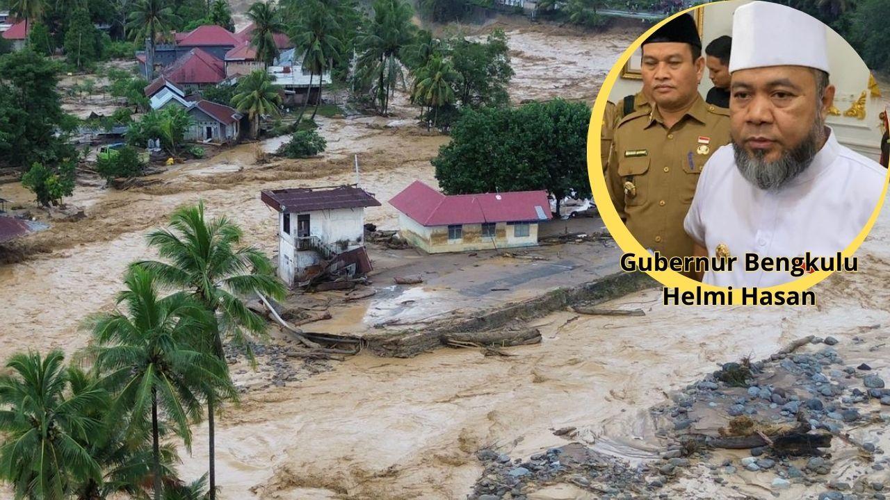 Gubernur Helmi Ajak Warga Bengkulu Galang Donasi Rp3 M untuk Korban Banjir di Aceh, Sumbar dan Sumut