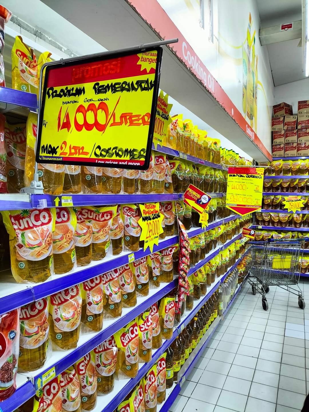 Warga Serbu Minyak Goreng Rp 14 Ribu Perkilo, Baru di Kota Bengkulu Saja