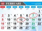 Kalender Februari 2025 : Penanggalan Jawa Weton 12 Februari, Lengkap Weton Jumat Kliwon 2025