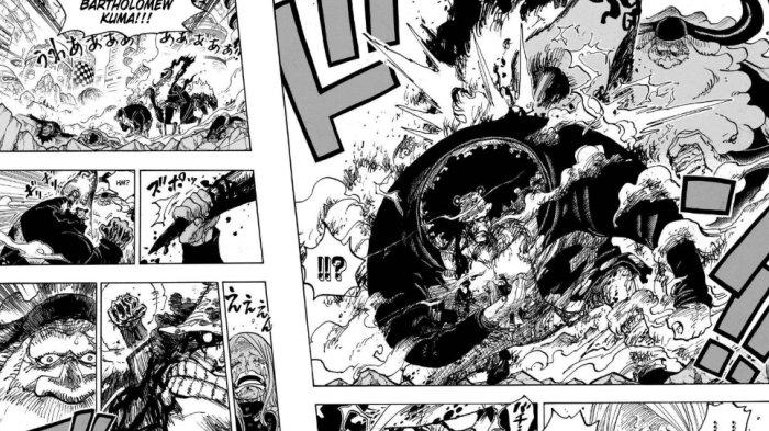 LINK Baca Manga One Piece 1103, Amarah Seorang Ayah, Kuma Selamatkan Bonney di Pulau Egghead