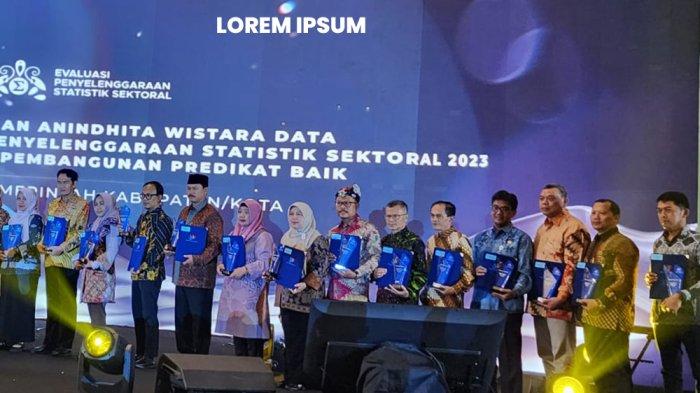 Predikat Baik dalam EPSS 2023, Pemkot Bogor Sabet Anugerah Anindhita Wistara Data
