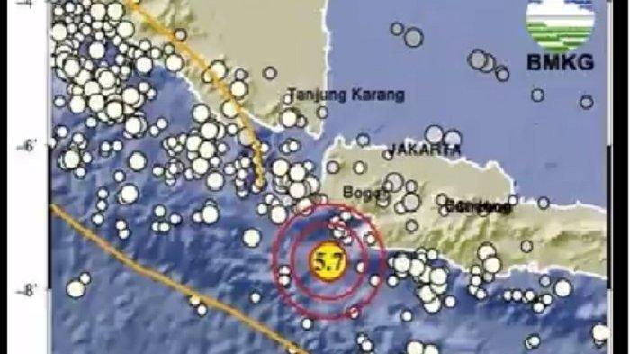 Banten Diguncang Gempa 5,7 Magnitudo, Getaran Terasa Hingga Bogor: Kerasa Oyag