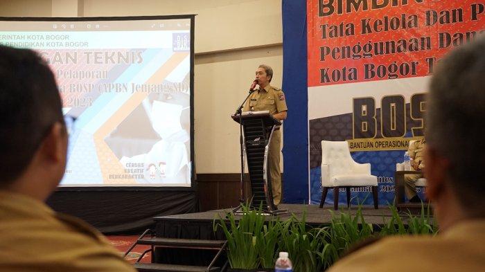 Bimtek Tata Kelola dan Pelaporan Dana BOSP, Dedie Rachim Ingatkan Harus Sesuai Aturan