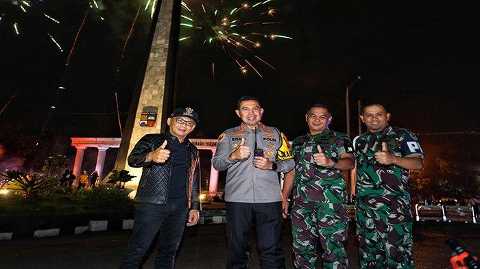 Pantau Tahun Baru, Pj Wali Kota dan Pimpinan TNI-Polri di Bogor Keliling Kota Pakai Bus Uncal