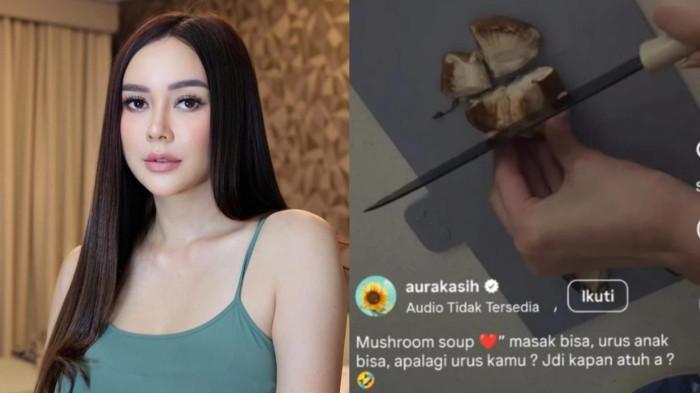 KODE AURA KASIH - Aura Kasih mengunggah video dengan caption seolah memberi kode minta dinikahi, tak lama setelah upload foto liburan di Eropa diduga bersama Ridwan Kamil.