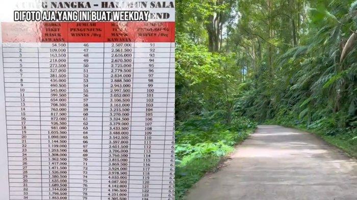 Harga Tiket Masuk Wisata Alam di Kabupaten Bogor Tembus Rp 50 ribu, Bikin Kapok : Mau Naik Haji