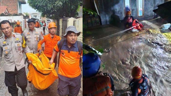 Detik-detik Pilu Ibu dan Anak Terjebak Banjir di Sukabumi, Keduanya Ditemukan Tewas Berpelukan