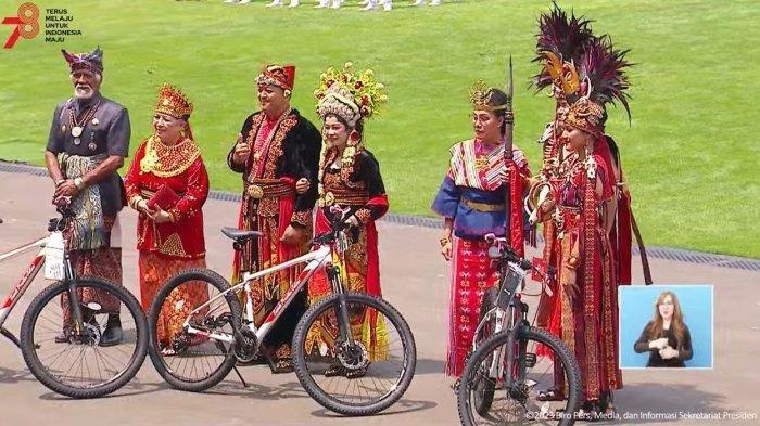 Kaesang dan Sri Mulyani Dapat Sepeda dari Jokowi Saat HUT RI, Jadi Pemenang Busana Terbaik
