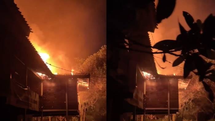 Kamar Santri di Bojonggede Bogor Hangus Terbakar, Tidak Ada Korban Jiwa