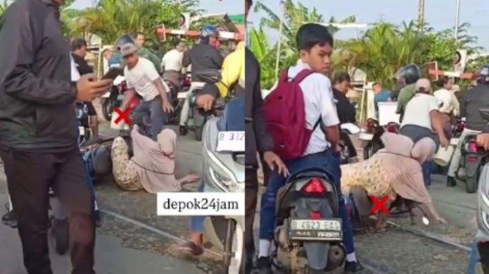 Hanya di Citayam Depok, Kereta Api Terpaksa Mengalah, Perjalanan Tertunda 3 Menit Gara-gara Ini