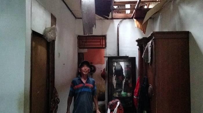 2 Wilayah Desa di Bojonggede Bogor Porak-poranda di Terjang Angin Puting Beliung, 63 Bangunan Rusak