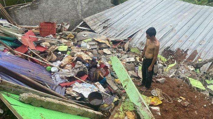 Cerita Korban Selamat dari Longsor di Sukaraja, 4 Orang Tertimpa, Bayi 7 Bulan Nyaris Jadi Korban
