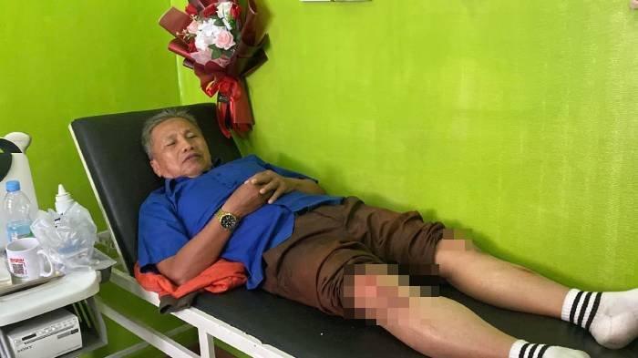 Mobil Daihatsu Putih Tabrak 2 Motor di Depan PDAM Kota Bogor, Pengendara Langsung Kabur