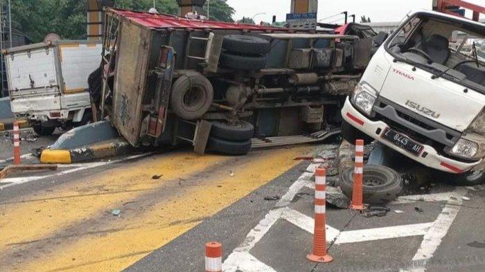 Cerita Aneh Sopir Truk Biang Kerok Kecelakaan Beruntun di Gerbang Tol Halim : Yang Penting Digas Aja