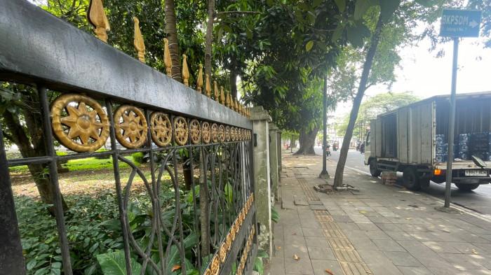 Pagar DPRD Kota Bogor akan dicat