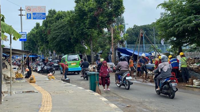 Pedestrian di Jalan MA Salmun Kota Bogor Berubah Fungsi, Akses Pejalan Kaki Dijajah Pedagang