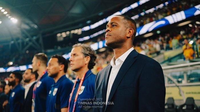 PATRICK KLUIVERT - Pelatih Timnas Indonesia, Patrick Kluivert mulai menatap laga kontra Bahrain.