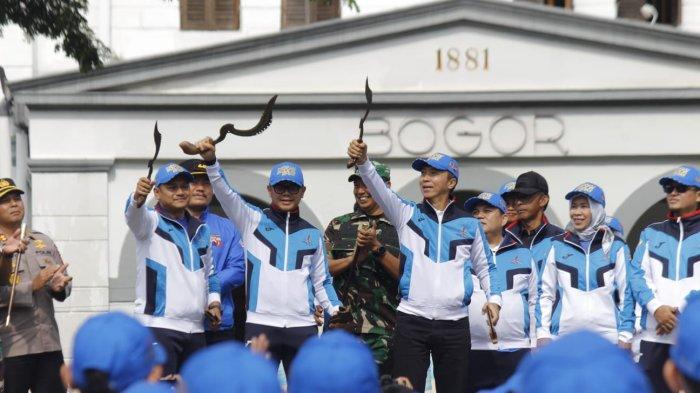 Lepas Kontingen Porprov Jabar, Wali Kota Bogor Bima Arya Targetkan 90 Medali Emas