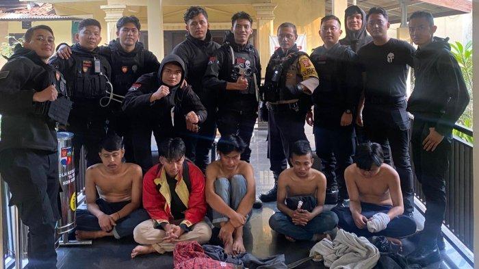 WASPADA Kota Bogor Darurat Tawuran, 8 Pemuda Bersenjata Tajam Berhasil Ditangkap Polisi