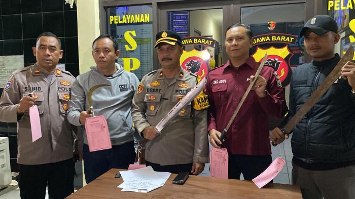 Polisi Amankan Belasan Remaja di Kayumanis Bogor Diduga Hendak Tawuran, 4 di Antaranya Bawa Sajam
