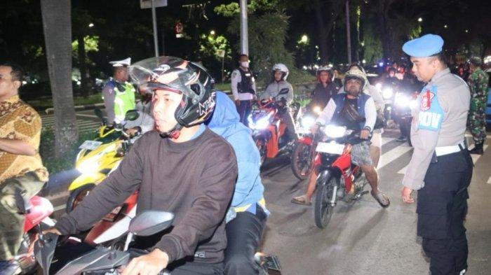 Patroli Serentak Akhir Pekan, 143 Knalpot Brong dan 141 Motor Terjaring Razia Polres Bogor