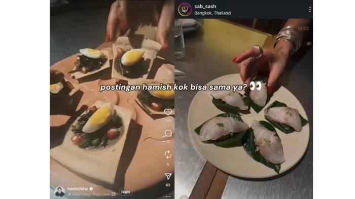 PERCERAIAN RAISA DAN HAMISH - Postingan Hamish Daud dan Sabrina Alatas, diduga di tempat yang sama dan dengan orang-orang yang sama.