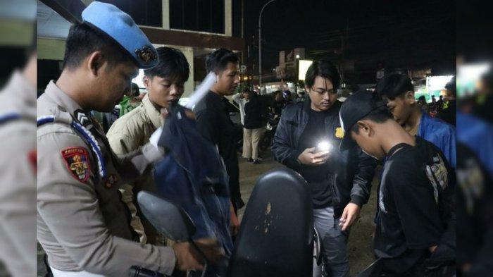 Bikin Berisik di Jalan, Puluhan Motor Berknalpot Brong di Kabupaten Bogor Terjaring Razia Polisi