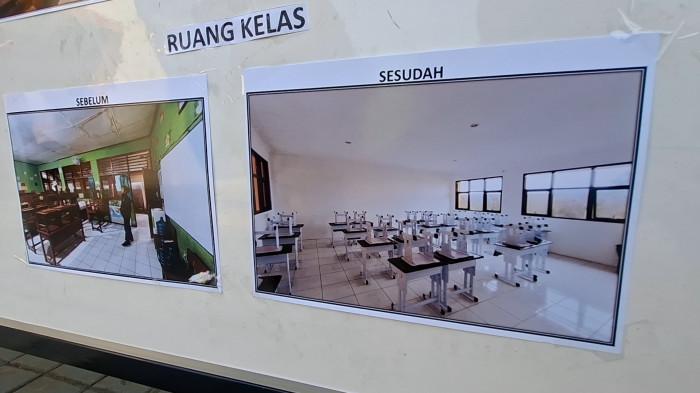 REVITALISASI SEKOLAH - Progres revitalisasi SDN Cimahpar 05 Kota Bogor, Rabu (10/6/2026).
