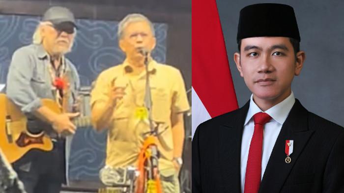 Rocky Gerung Ubah Lirik Lagu Sore Tugu Pancoran untuk Sindir Wapres Gibran, Iwan Fals Panik : Cukup