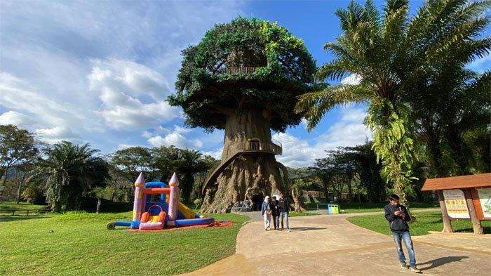 Menjajal Wahana Baru di Enchanting Valley Puncak Bogor, Ada River Zipline hingga Tree of Life