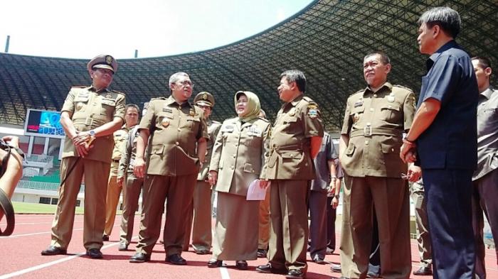 PON Jabar 2016 Semakin Dekat, Gubernur Aher Tinjau Stadion Pakansari Cibinong