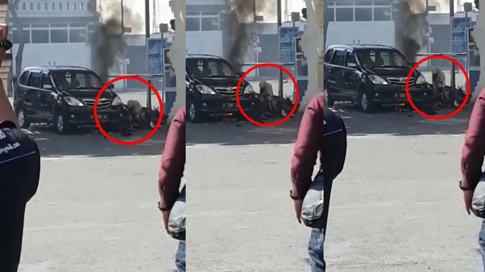 Berdiri Usai Bom Meledak di Mapolrestabes Surabaya, Bocah Berinisial Ais Ternyata Baru 8 Tahun