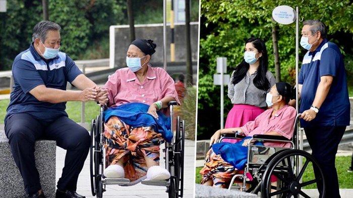 Warganet Ramai Unggah Tagar #DoaUntukBuAni, Kondisi Kesehatan Ani Yudhoyono Memburuk ?