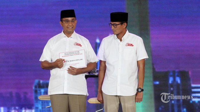 Perhitungan Suara Sudah Diatas 50 Persen, Anies-Sandi Unggul