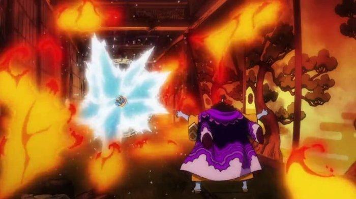 Fakta Anime One Piece 1073, Raizo dan Jinbe Selamatkan Korban Kebakaran di Pulau Onigasima