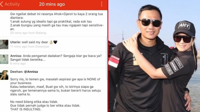 Usai Debat Pilkada DKI Jakarta, Annisa Pohan Perang Komentar di Media Sosial