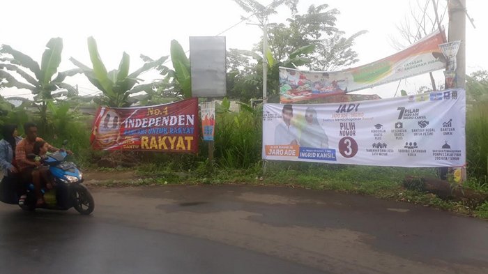 Jelang Pilkada, Alat Peraga Kampanye Di Kabupaten Bogor Disapu Bersih