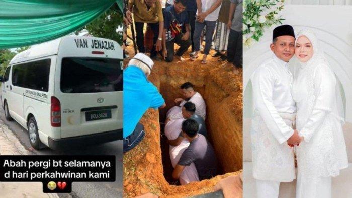Pilunya Pengantin Wanita Ditinggal Ayah di Hari Pernikahan, Mobil Jenazah Parkir Depan Tenda