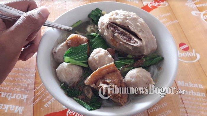 Udah Coba ?, Ini Dia Bakso Tulang Iga Bang Juned di Puncak Bogor, Gurihnya Iga Sapi Dibungkus Bakso