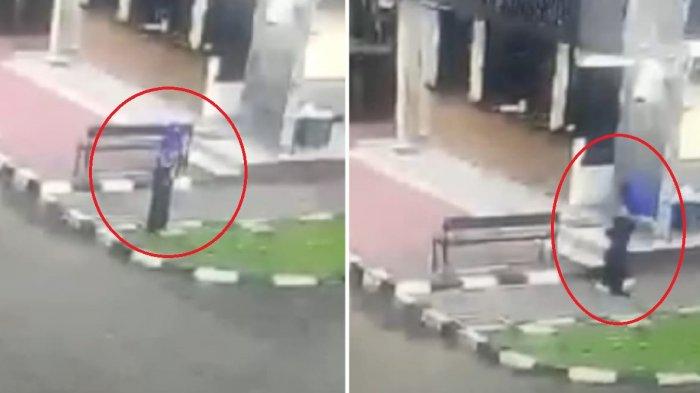 Detik-detik Baku Tembak di Mabes Polri, Perhatikan Gelagat Seorang Baju Hitam Saat Bertemu Polisi