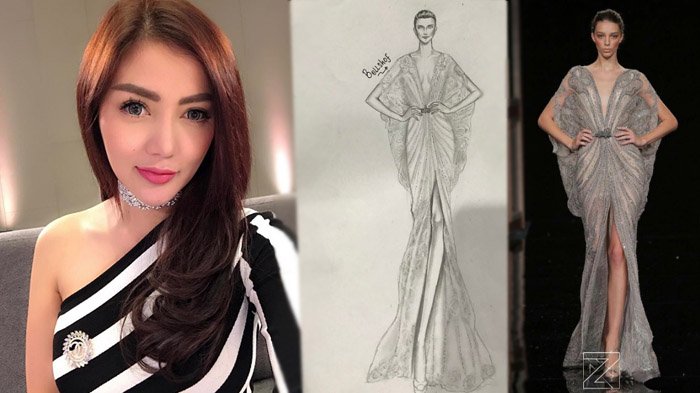 Dituduh Plagiat dari Desainer Internasional, Ini Penjelasan Bella Shofie Soal Sketsanya