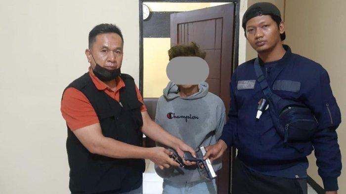 Seorang Pencuri Motor Bersenjata Air Sofgun Dibekuk Polsek Parungpanjang, Temannya Buron