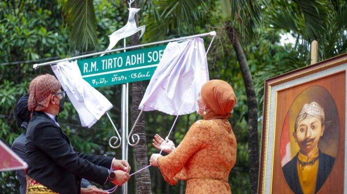 Peringatan Hari Pahlawan, Bima Arya Bersama Dewi Yull Resmikan Nama Jalan Tirto Adhi Soerjo