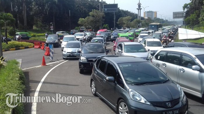 Pusat Kota Bogor Macet Siang Ini, Kendaraan Arah Sukasari dan Kebun Raya Bogor Tersendat