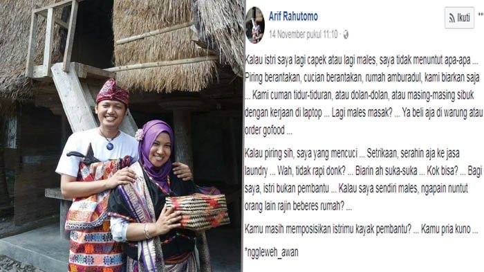 Curhatan Suami yang Biarkan Istrinya Malas-malasan Di Rumah Ini Viral, Wanita Pasti Senyum Lebar