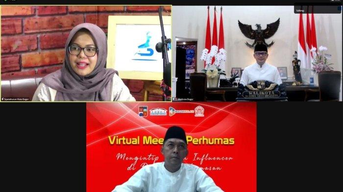 Diskominfo Kota Bogor Gelar Diskusi Virtual Perhumas, Ajak Influencer di Program Kehumasan
