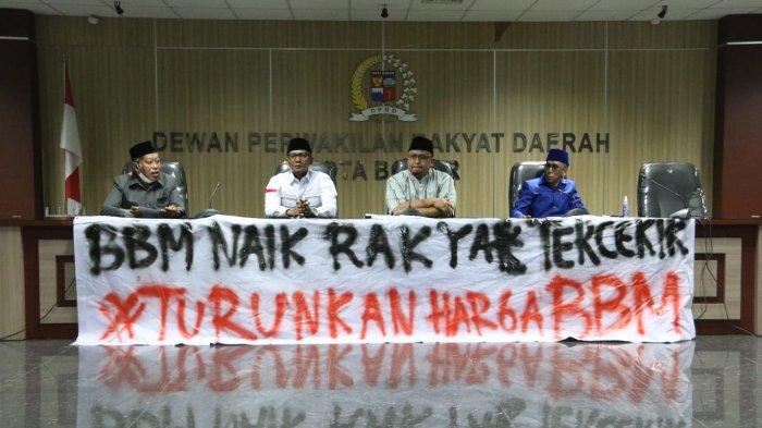 Terima Aspirasi Aksi Mahasiswa, DPRD Kota Bogor Akan Teruskan ke DPR-RI